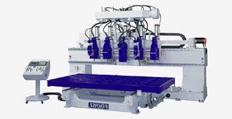 Máy phay gỗ CNC Shoda NC-516 Nhật Bản